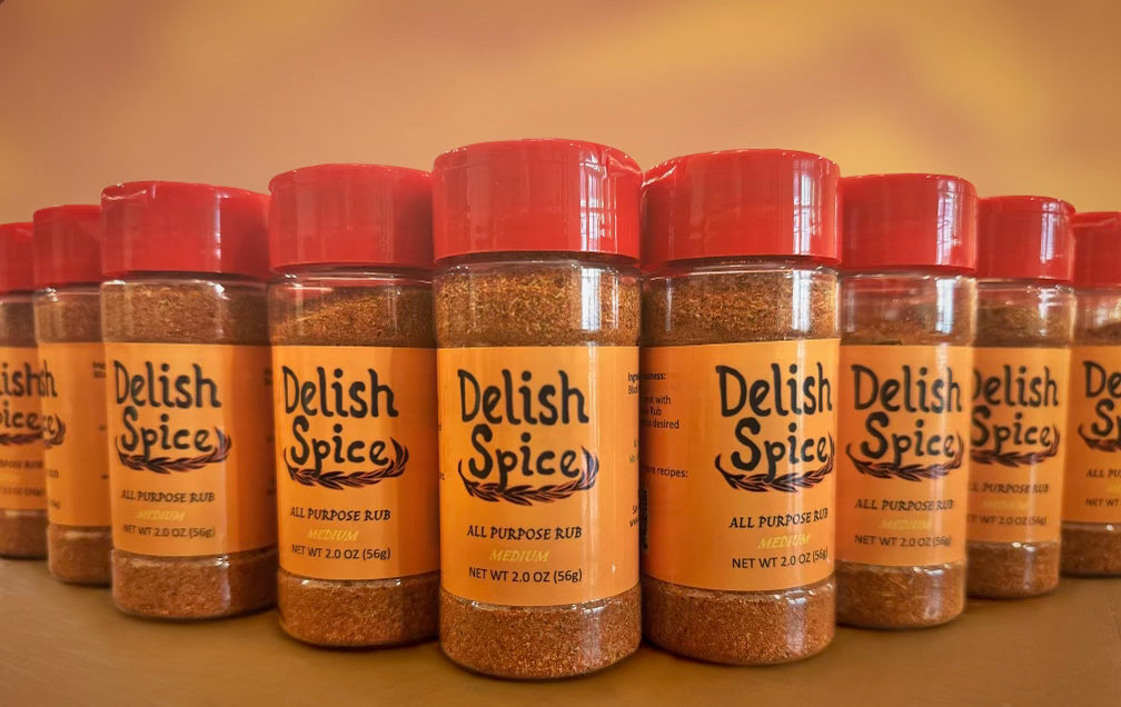 Delish Spice All Purpose Rub - Medium